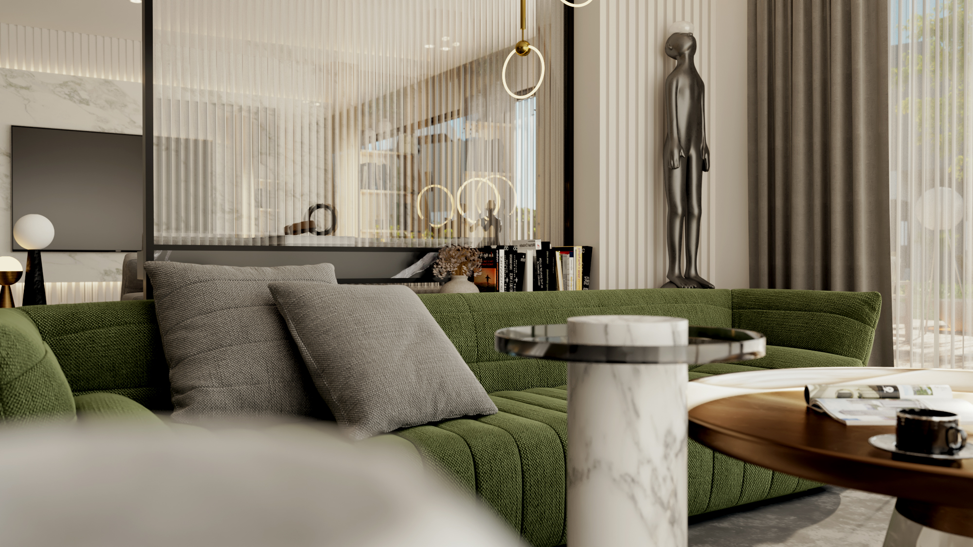 Twin Villa Reception | Rosail City Compound-5