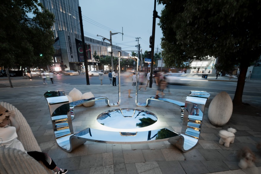 日清设计丨新天地艺术节—对抗“社交孤岛”的天空之镜 丨中国上海-43