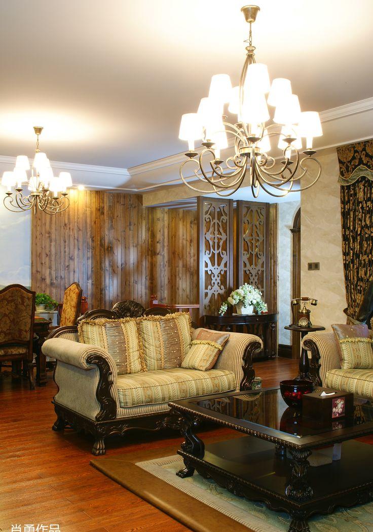 共合直向室内建筑丨别墅丨刮起美式风-28