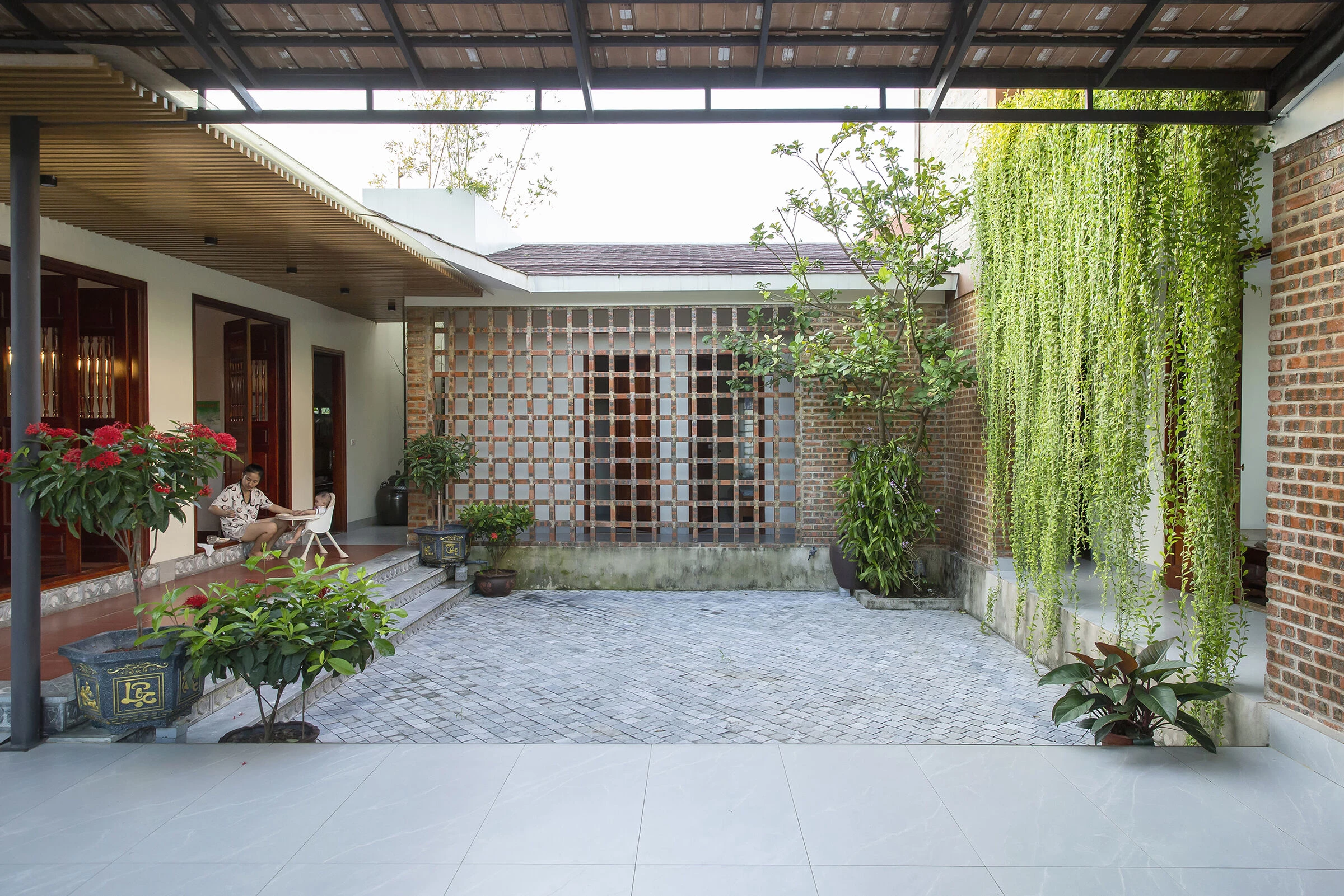 T3 House · 传统与现代相融合的乡村住宅设计丨越南丨ecmo architect-15