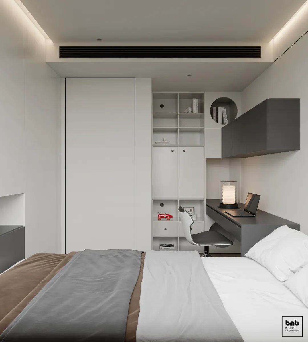 顶层住宅设计丨本白设计-72