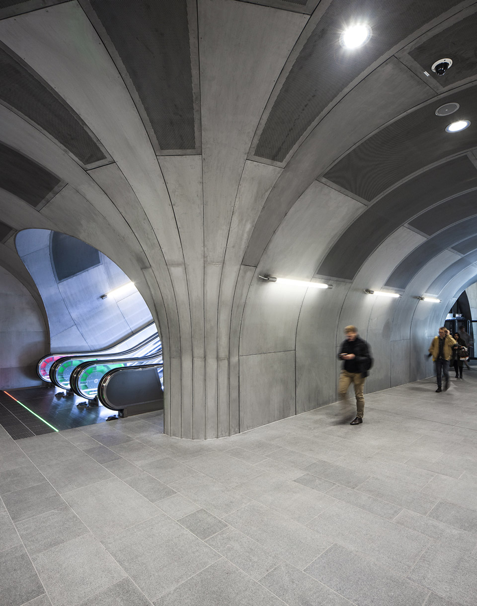 多变的地下空间-Løren地铁站 / Arne Henriksen Arkitekter 和 MDH Arkitekter-14