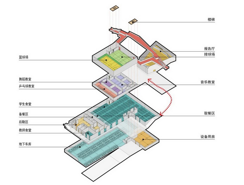 长沙市雅礼实验田汉学校丨中国长沙丨霍普股份壹众事业部-28