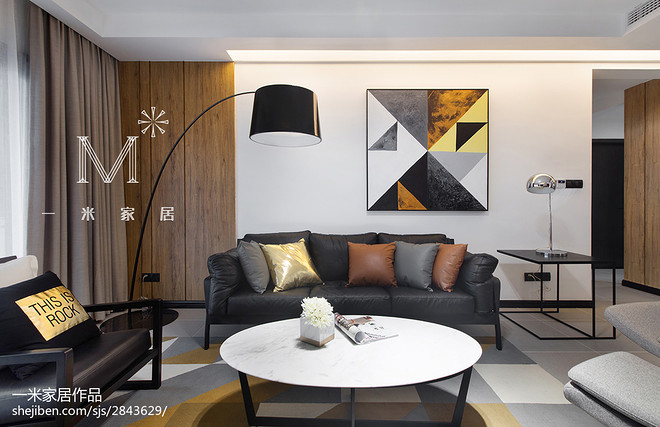 8万元三居143平米装修案例丨一米家居-14