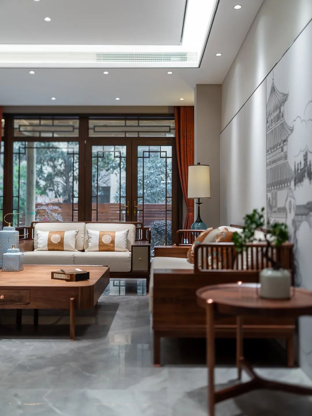 诗和远方 · 新中式私宅丨三千城设计事务所-15