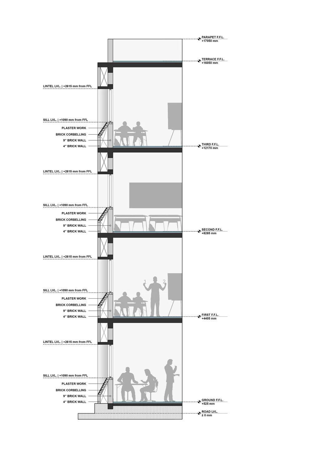 Sunbeam School 扩建丨印度丨Anagram Architects-27