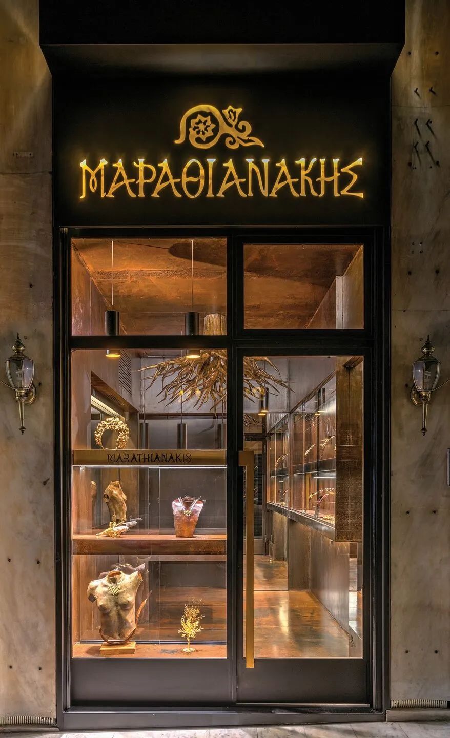 马拉马拉纳基斯珠宝店设计丨希腊雅典丨Eleftherios Ambatzis-11