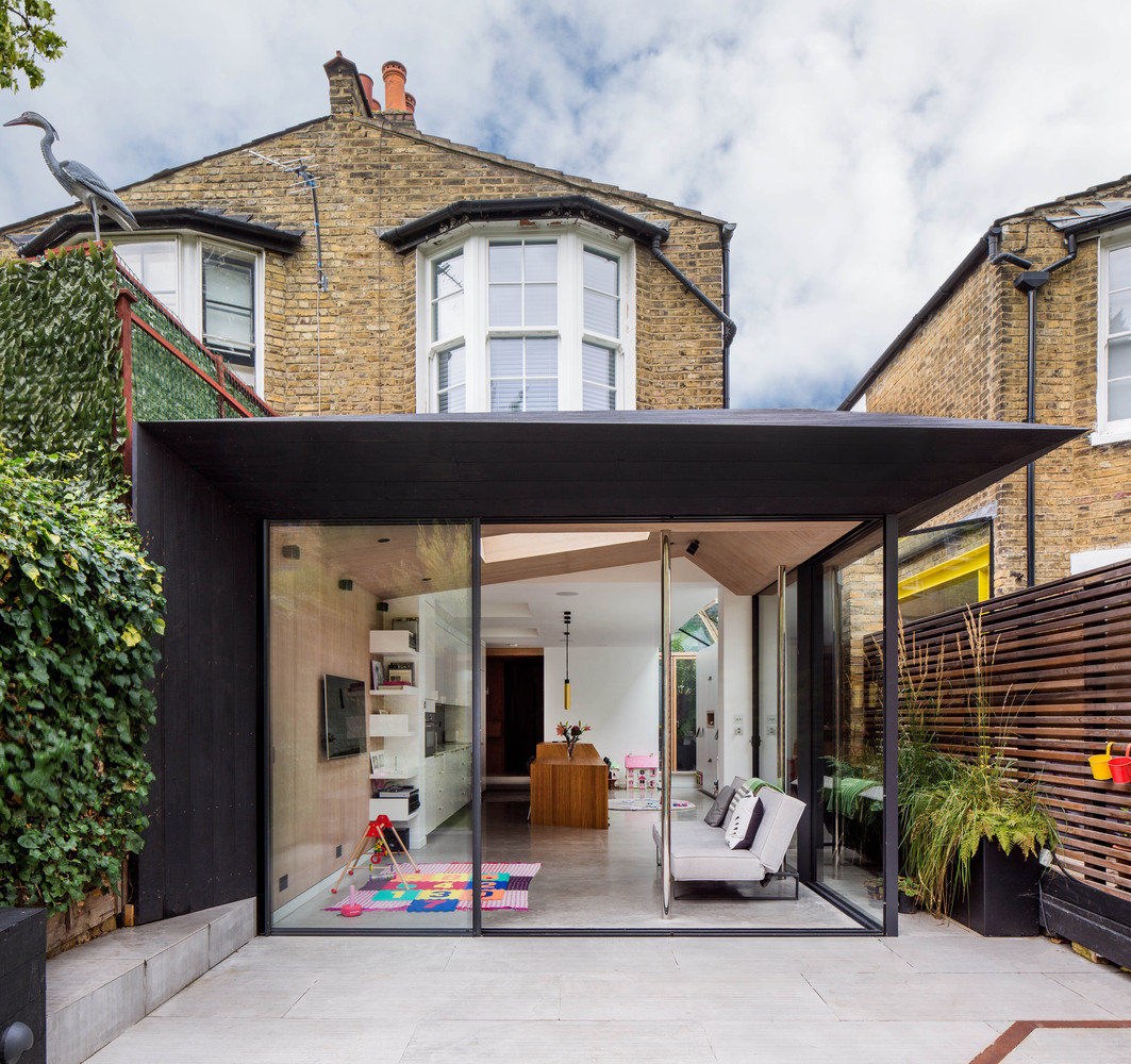 伦敦 80 平米住宅变身记——灵活空间与花园景观的完美融合-21