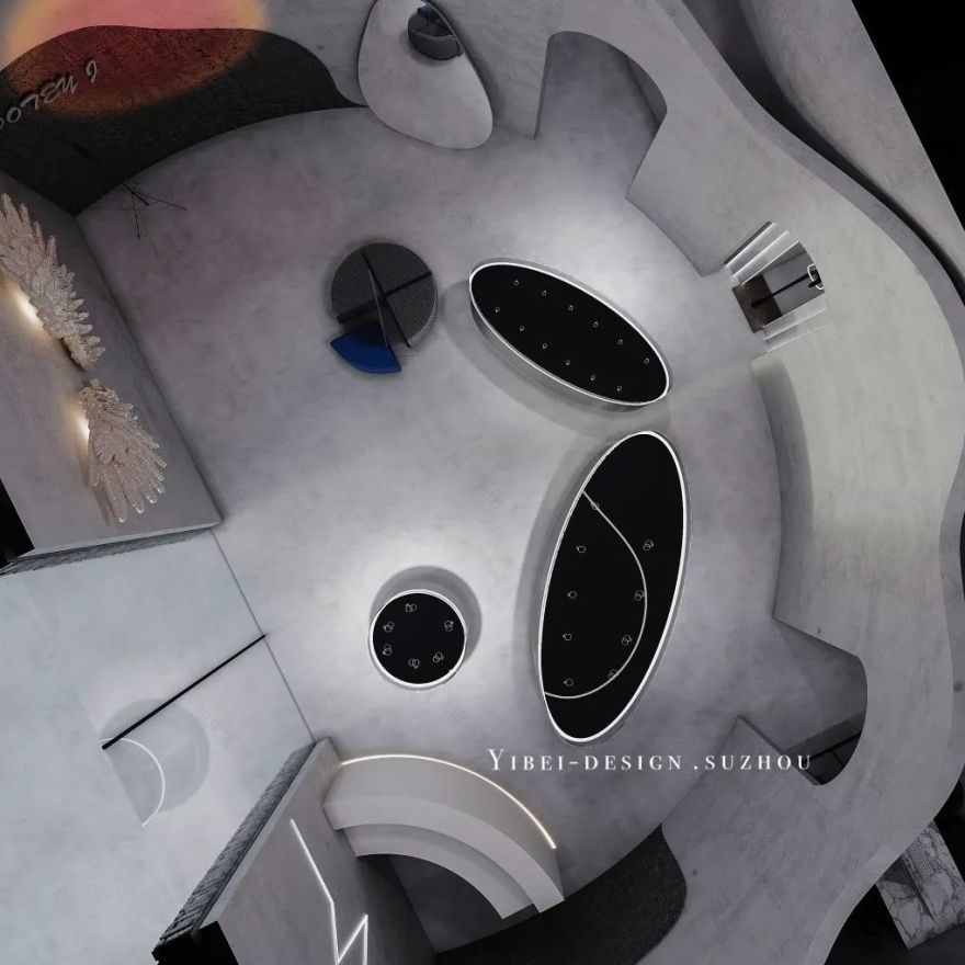 东方之门奢靡珠宝店丨中国苏州丨YIBEI DESIGN-12