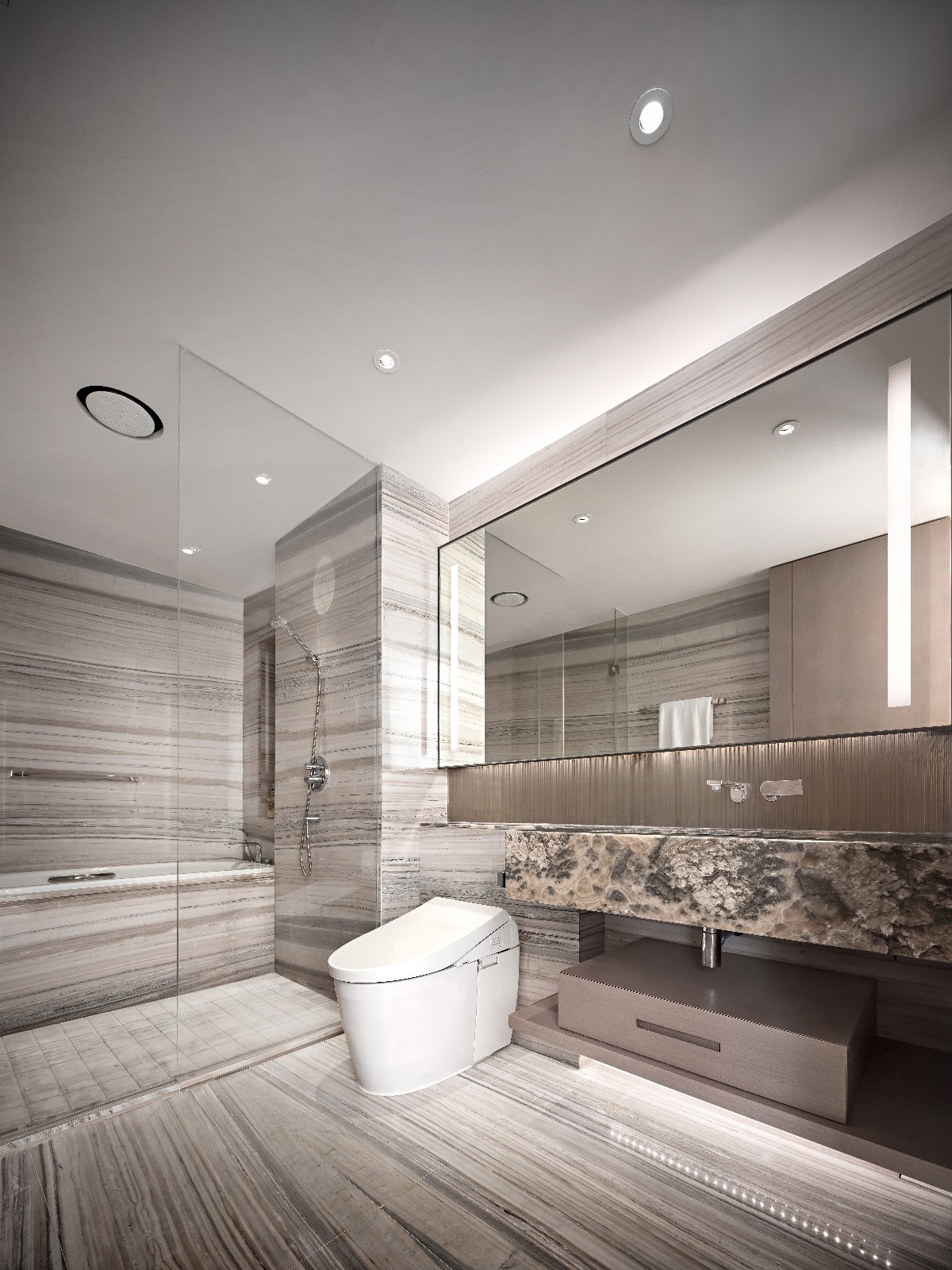 极简奢侈，融入生活的艺术——后海 6 层别墅设计-179