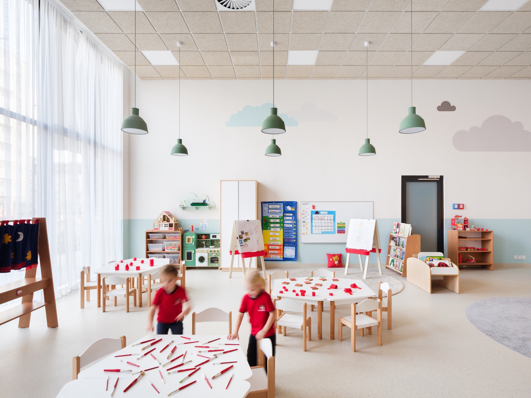 捷克Maple Bear学校室内设计（含奥洛穆茨幼儿园,布尔诺小学）丨捷克奥洛穆茨丨SOA architekti-3