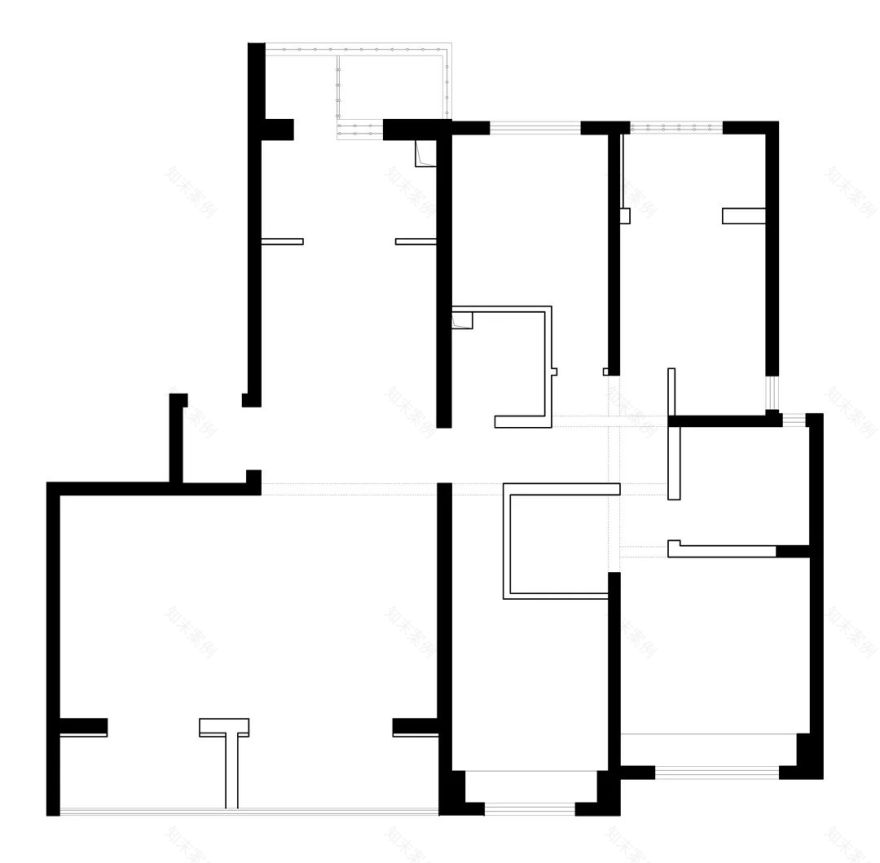 意式极简风打造龙湖景粼天序自由贵气空间丨青马别墅空间设计-29