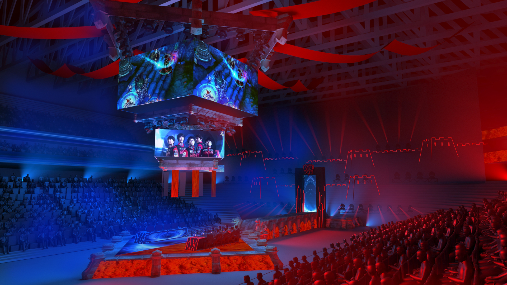 电子竞技锦标赛舞台概念丨中国上海丨Avocado Toast Agency-2