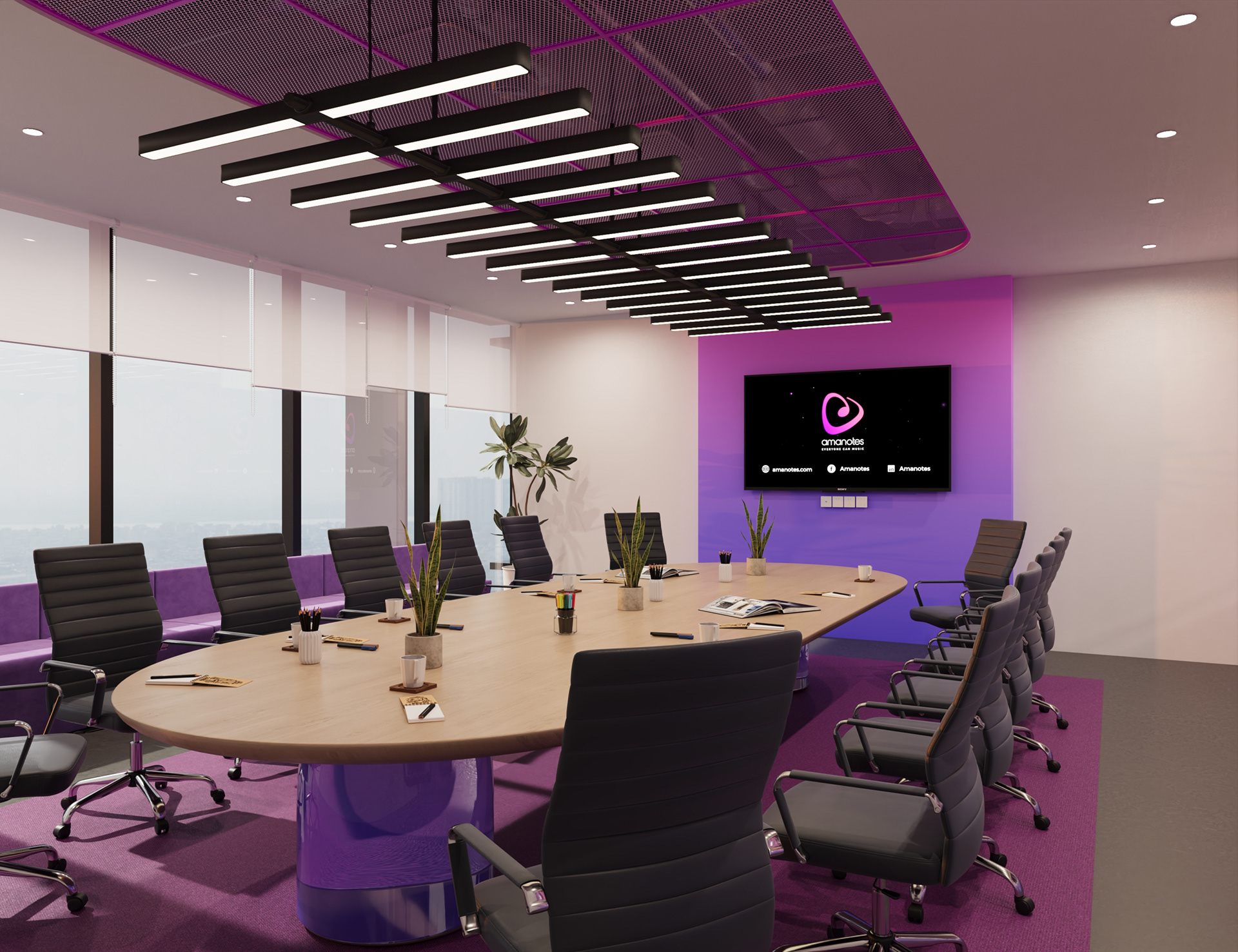 AMANOTES OFFICE · 室内办公室设计-14