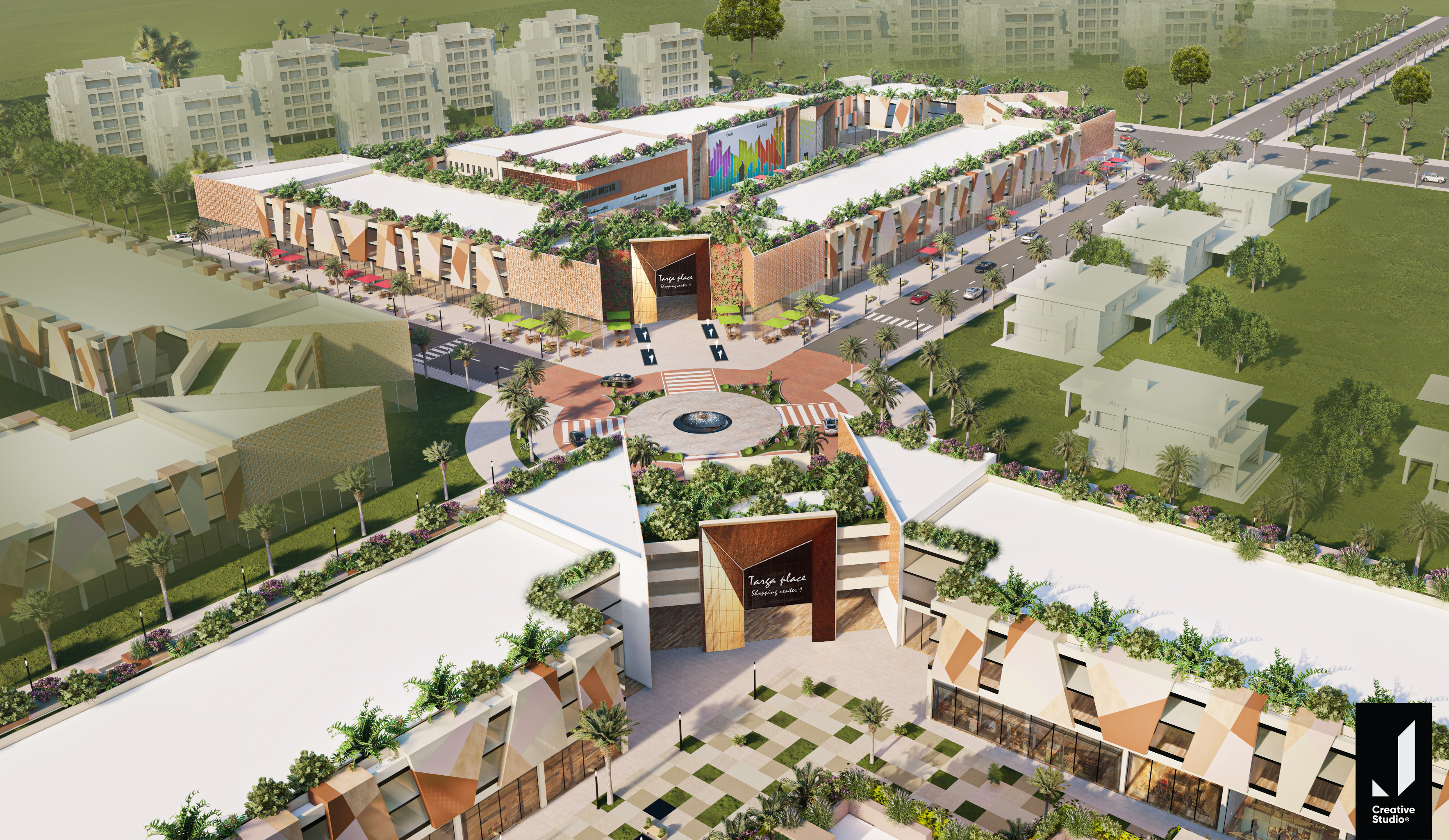 塔尔加广场商业中心丨摩洛哥马拉喀什-21