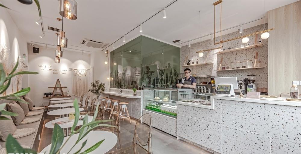 融合轻奢与民宿的甜品咖啡店设计-15