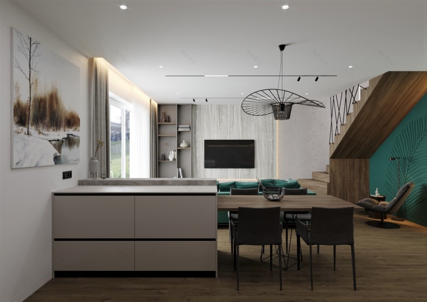 两层公寓室内设计-2