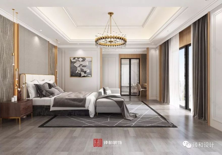 现代轻奢,舟山翡翠苑 500㎡家居设计惊艳亮相-21