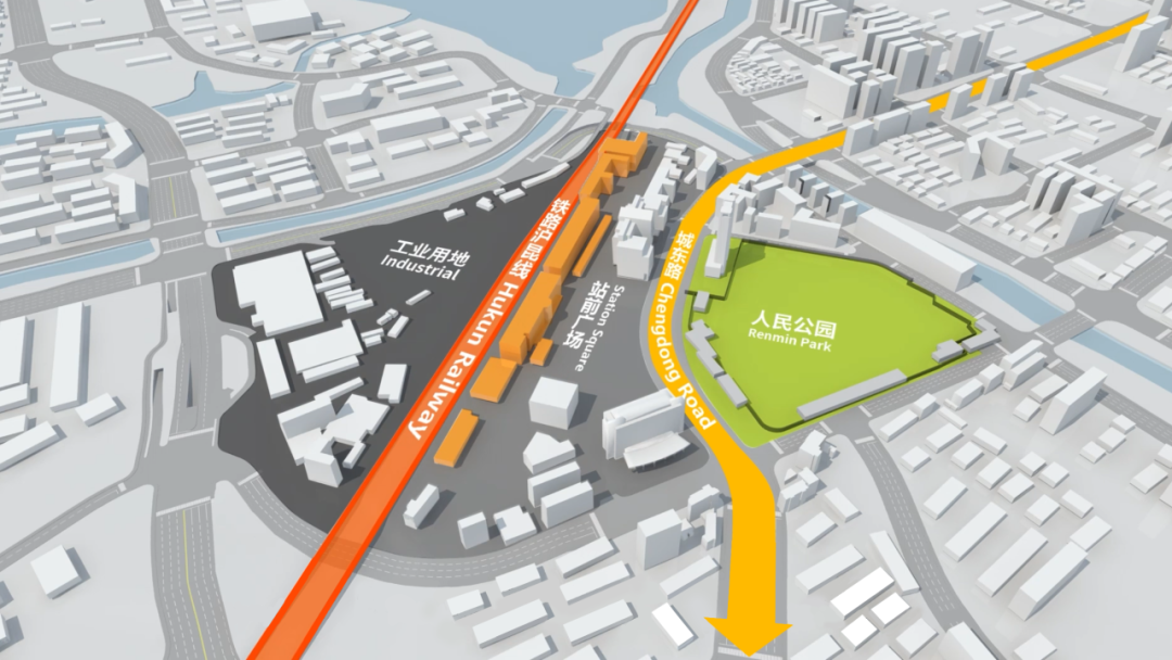 ASLA获奖作品 连接过去和未来的城市绿洲——嘉兴火车站景丨中国嘉兴丨致舍景观-4