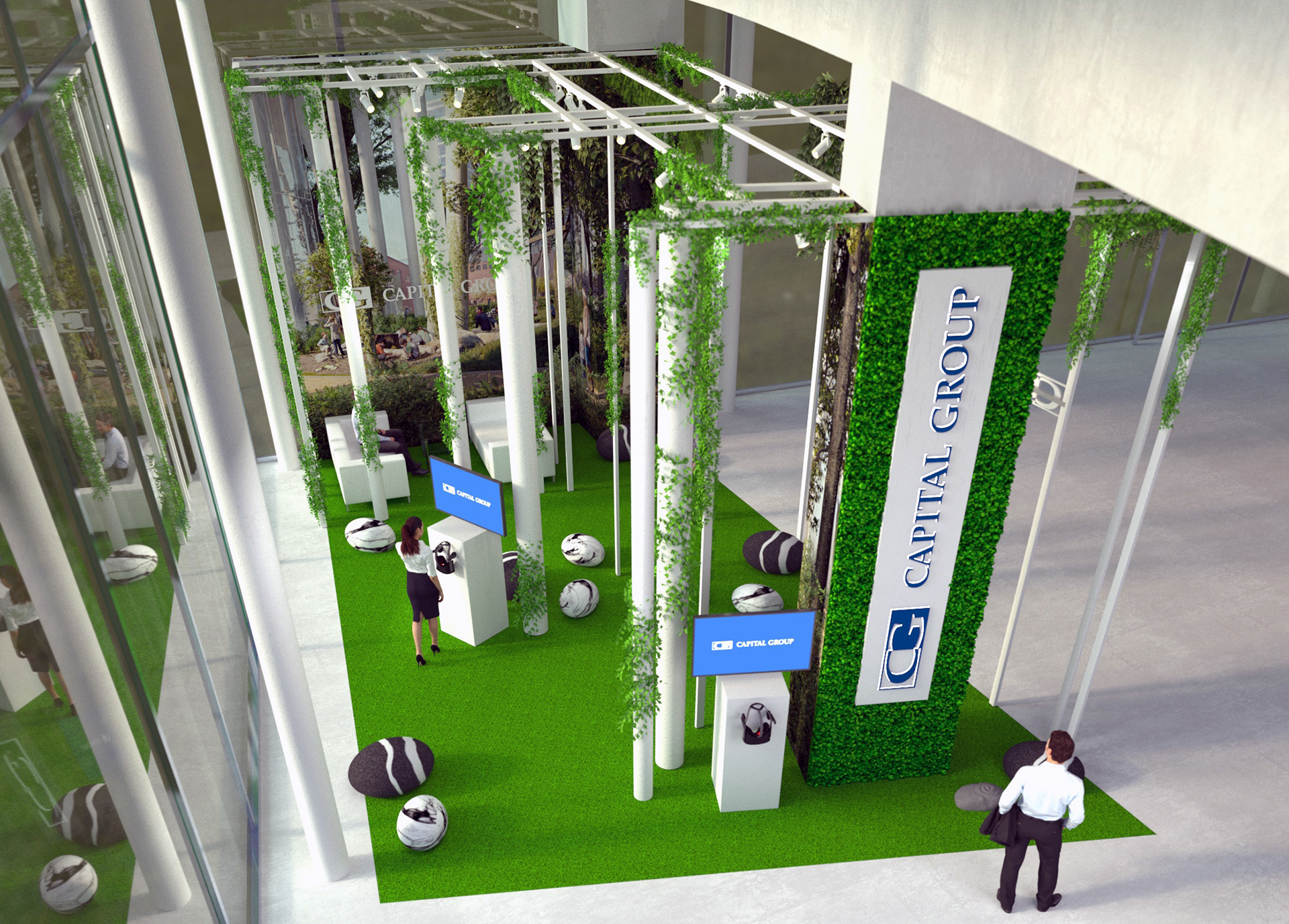 CAPITAL GROUP exhibition booth-5