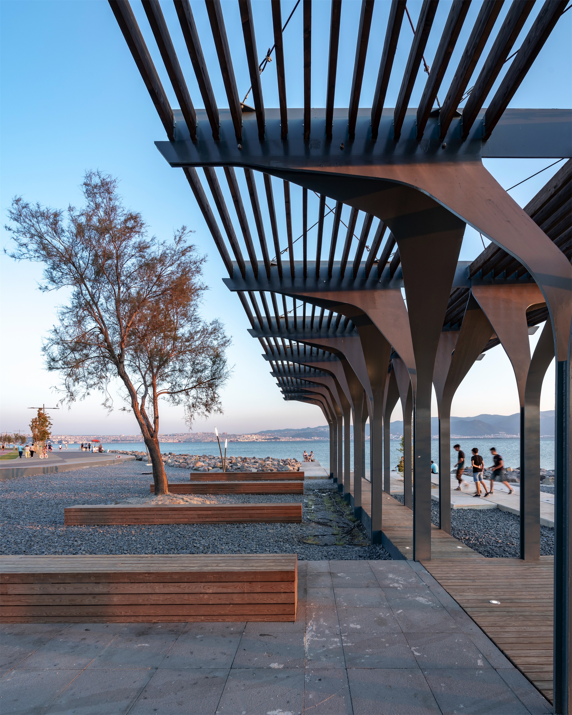 海边的展亭丨土耳其伊兹密尔丨Studio Evren Başbuğ Architects-29