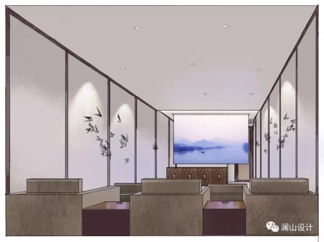 澜山设计 | 泉会所,古雅大方的中式空间-33