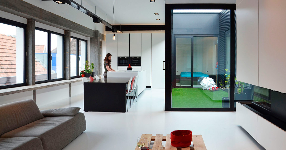 精英公寓的震撼阁楼项目丨比利时丨比利时Aeon Architecten建筑公司-23