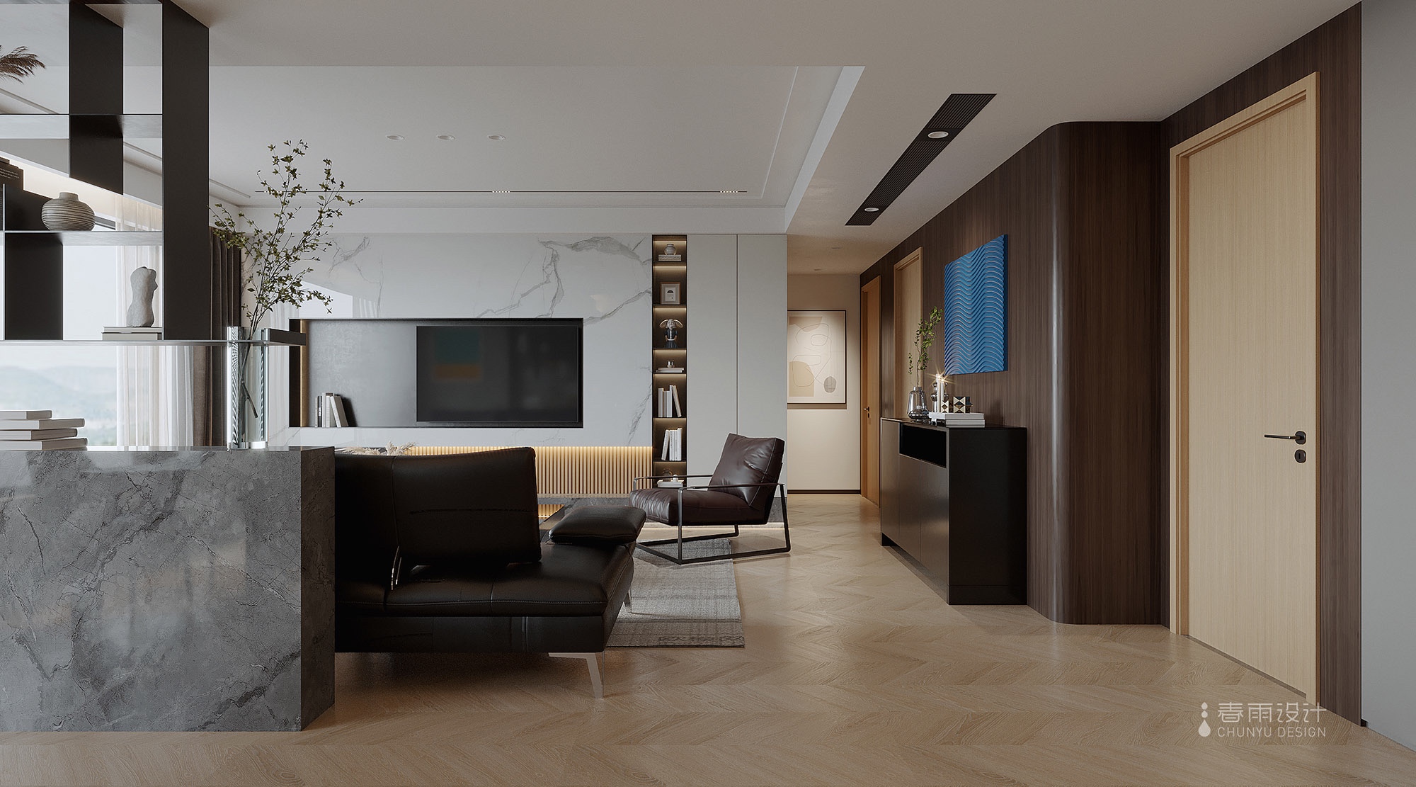 日落归山海,愿爱如晚霞丨中国苏州丨春雨空间设计-23