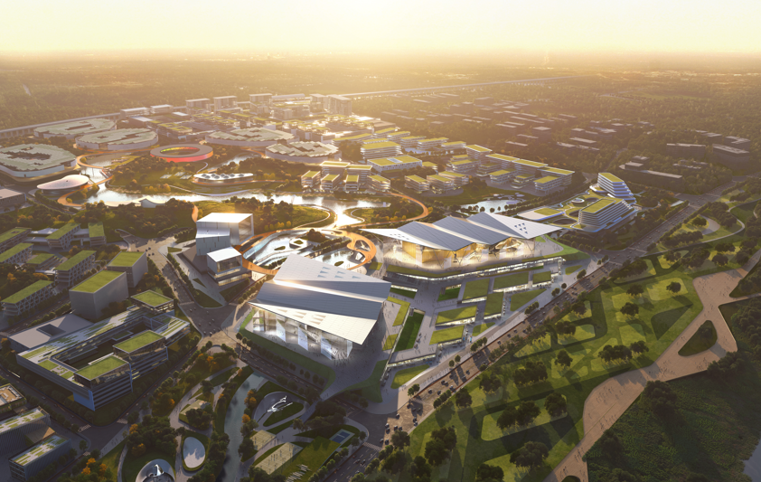 湘江科学城核心展示区标志性建筑方案设计丨中国长沙丨施耐德舒马赫（天津）建筑设计咨询有限公司,中国建筑设计研究院有限公司-15