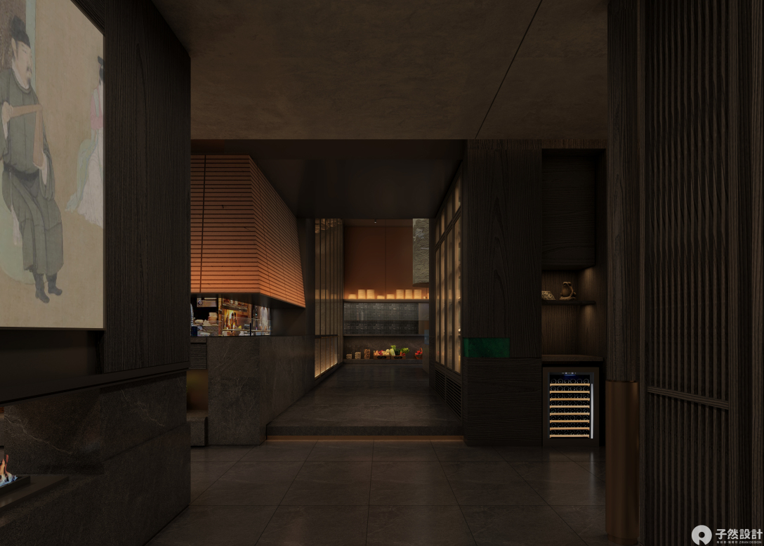 鸽子侯餐厅设计丨中国西安丨子然设计-29