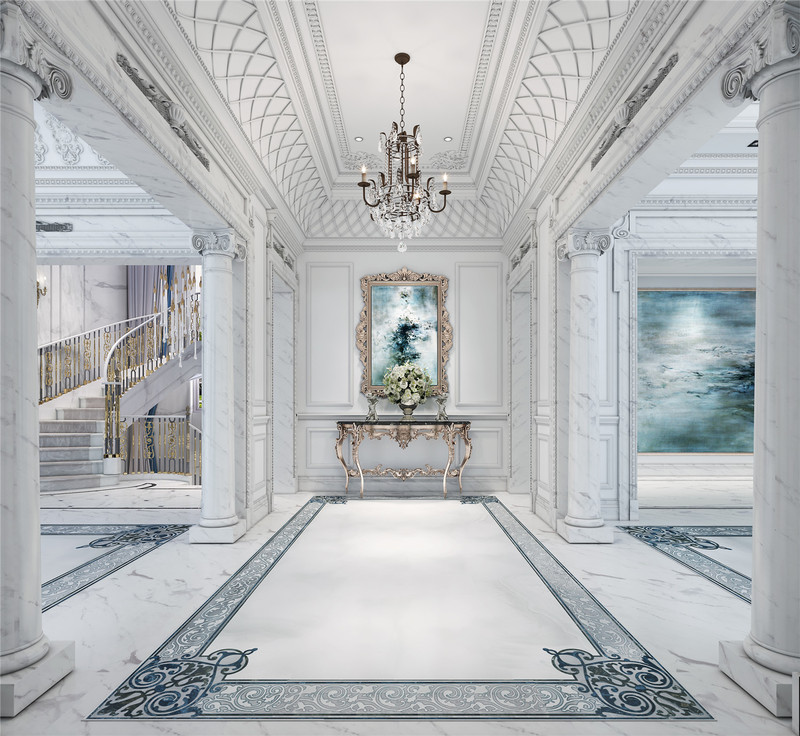 上海宝华海尚郡墅800平法式别墅设计，尽显浪漫奢华-17