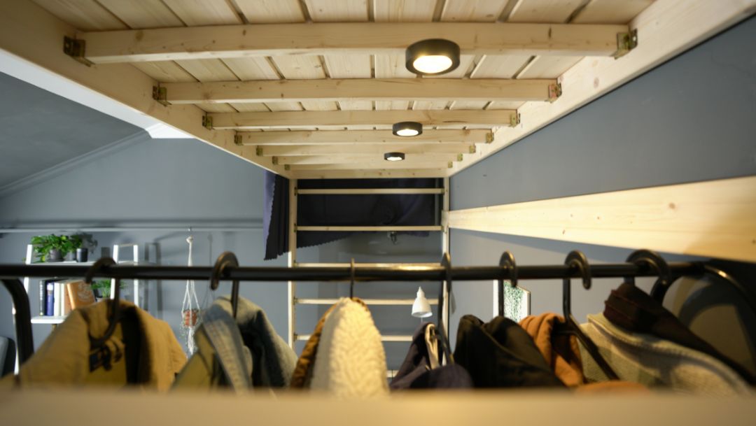 1000元爆改阁楼：两男同床2年后，我帮他们分居了。。。-98