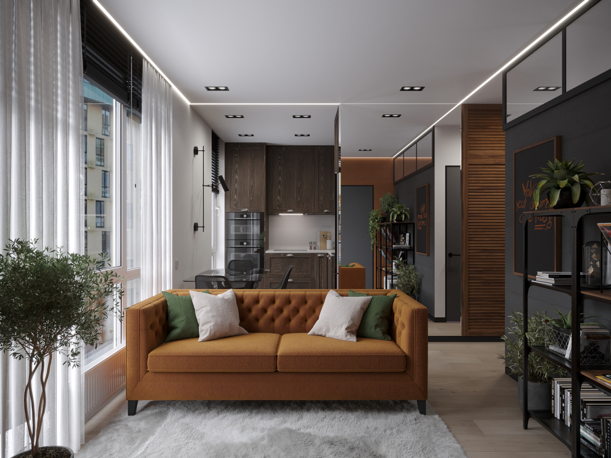 One-room apartment for ALS-0