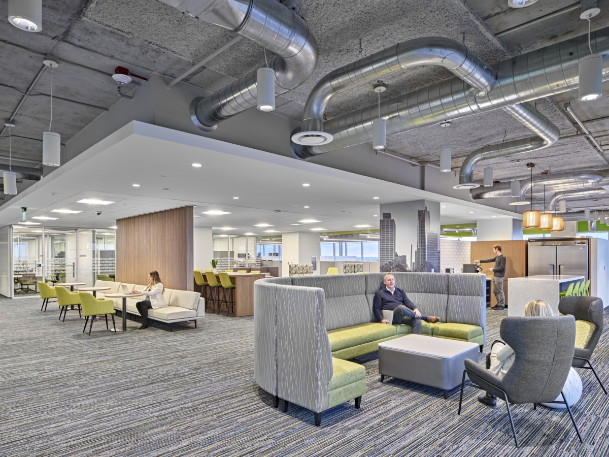 Huntington National Bank Offices - Detroit | 后疫情时代的多功能办公空间设计-16