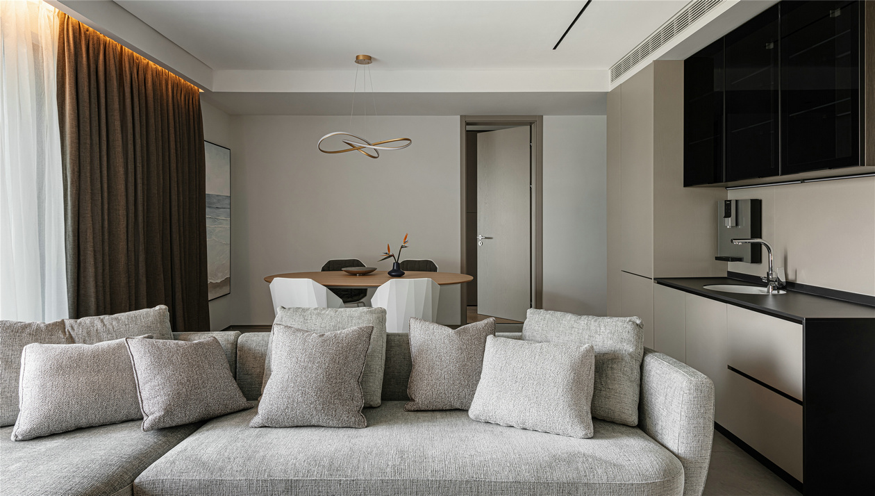 湖景住宅设计丨SENSE+尚舍全案设计-9