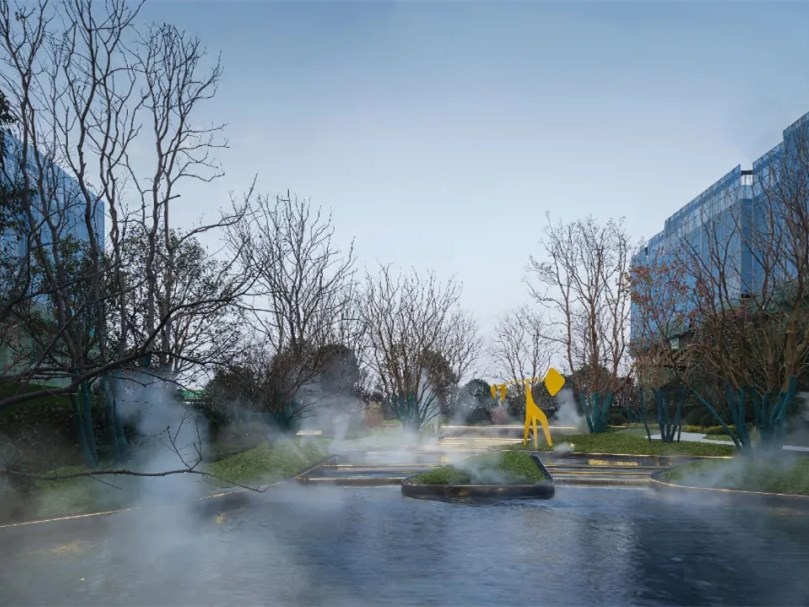 郑州兴港和昌凌云筑示范区景观丨中国郑州丨翰地景观 HID-3