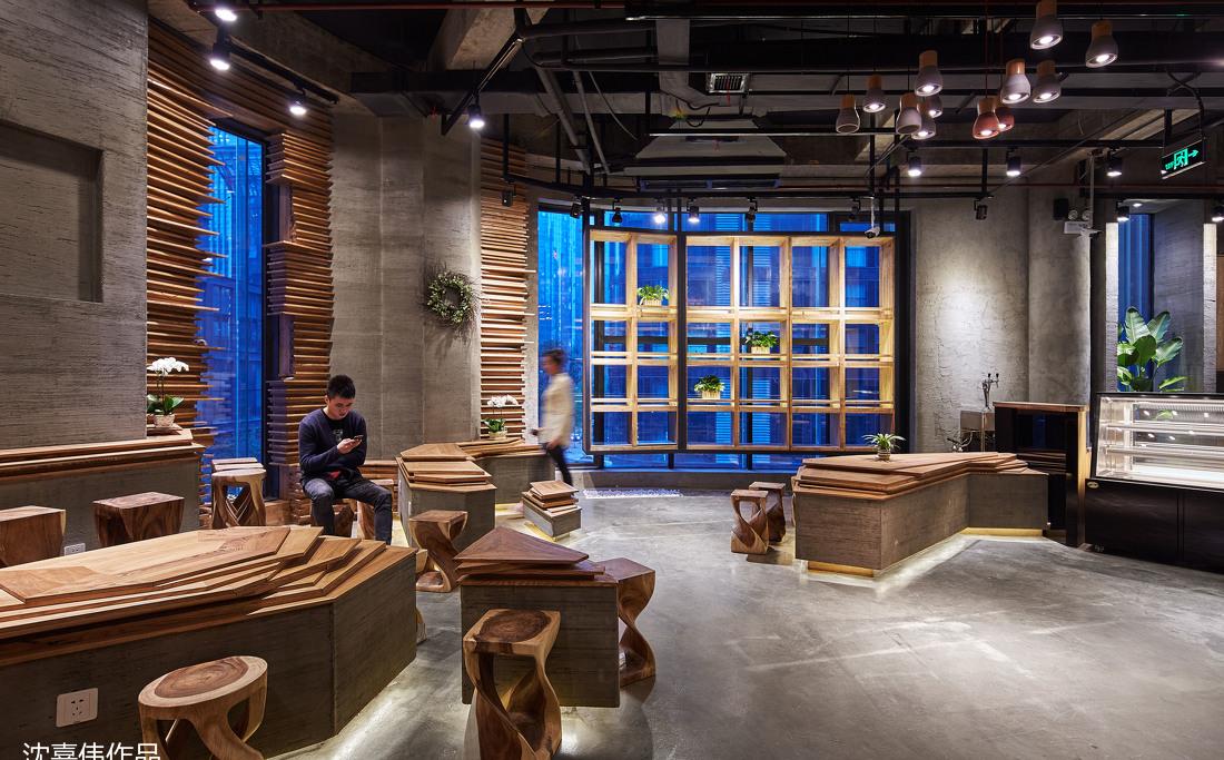 火锅店丨沈嘉伟设计作品—园里火锅-24