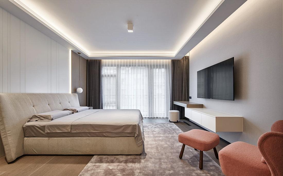 300㎡温暖原木风治愈系私宅-36