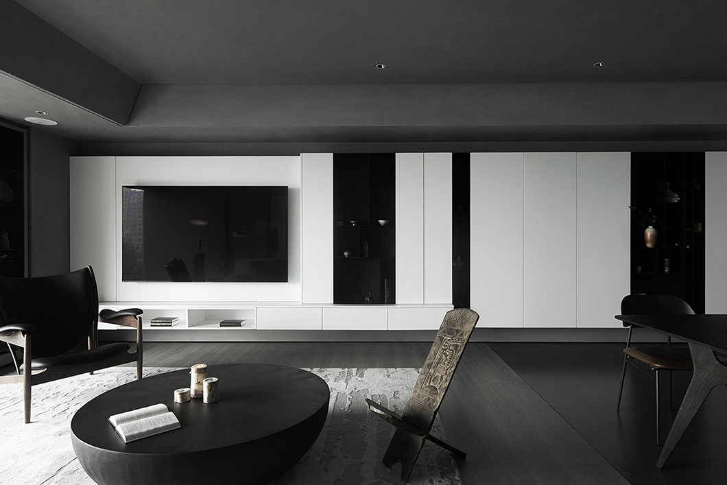 行走的墨线 · 极简黑白的至简之家丨中国重庆丨SIM 简线建筑,森也空间设计-10