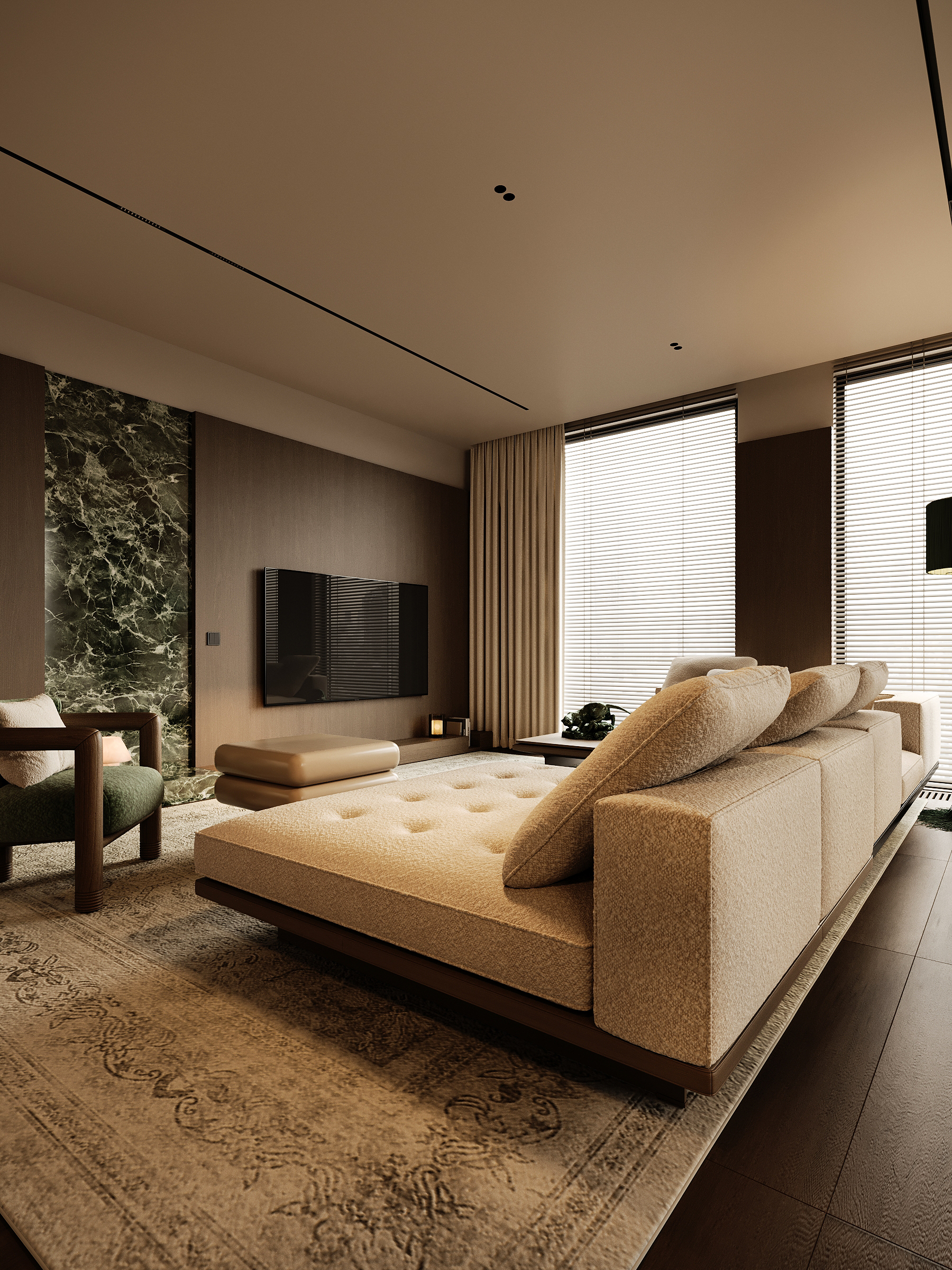 MINIMAIL LIVING客厅设计与渲染丨埃及-8