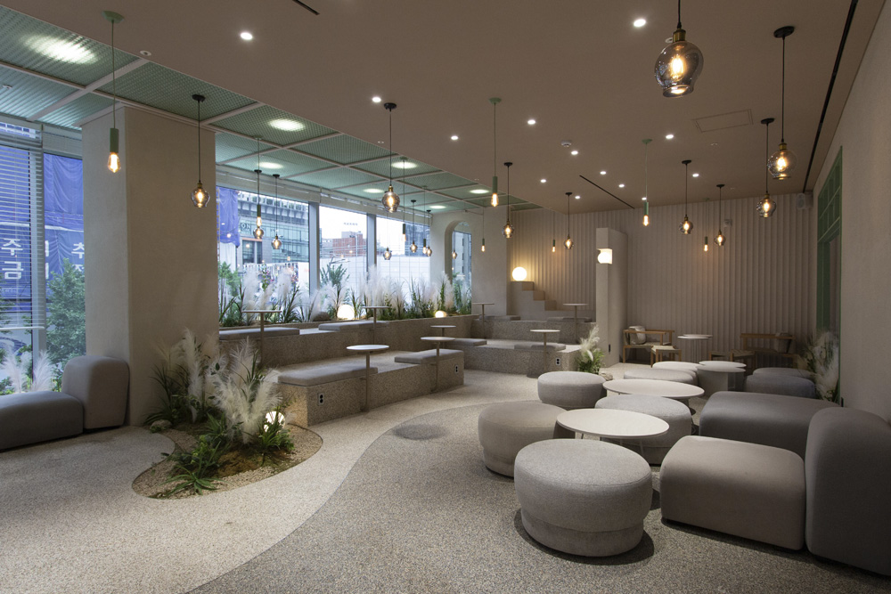 首尔高级酒店咖啡厅，现代设计展现魅力-4