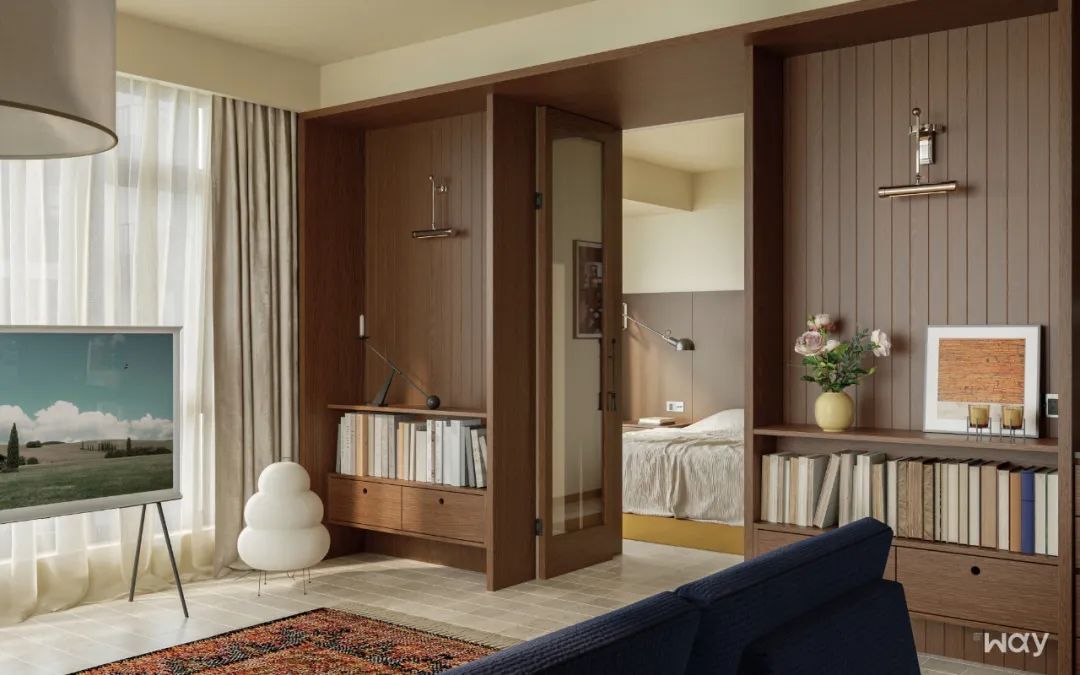 新作 · 129m²自然休闲的栖居美学丨未止工作室-4