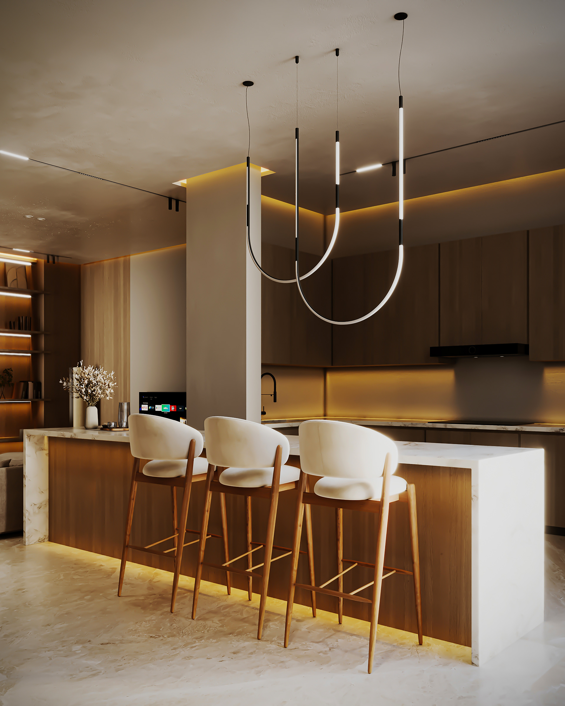 SOLTAN VILLA · 01 BASEMENT室内设计-17