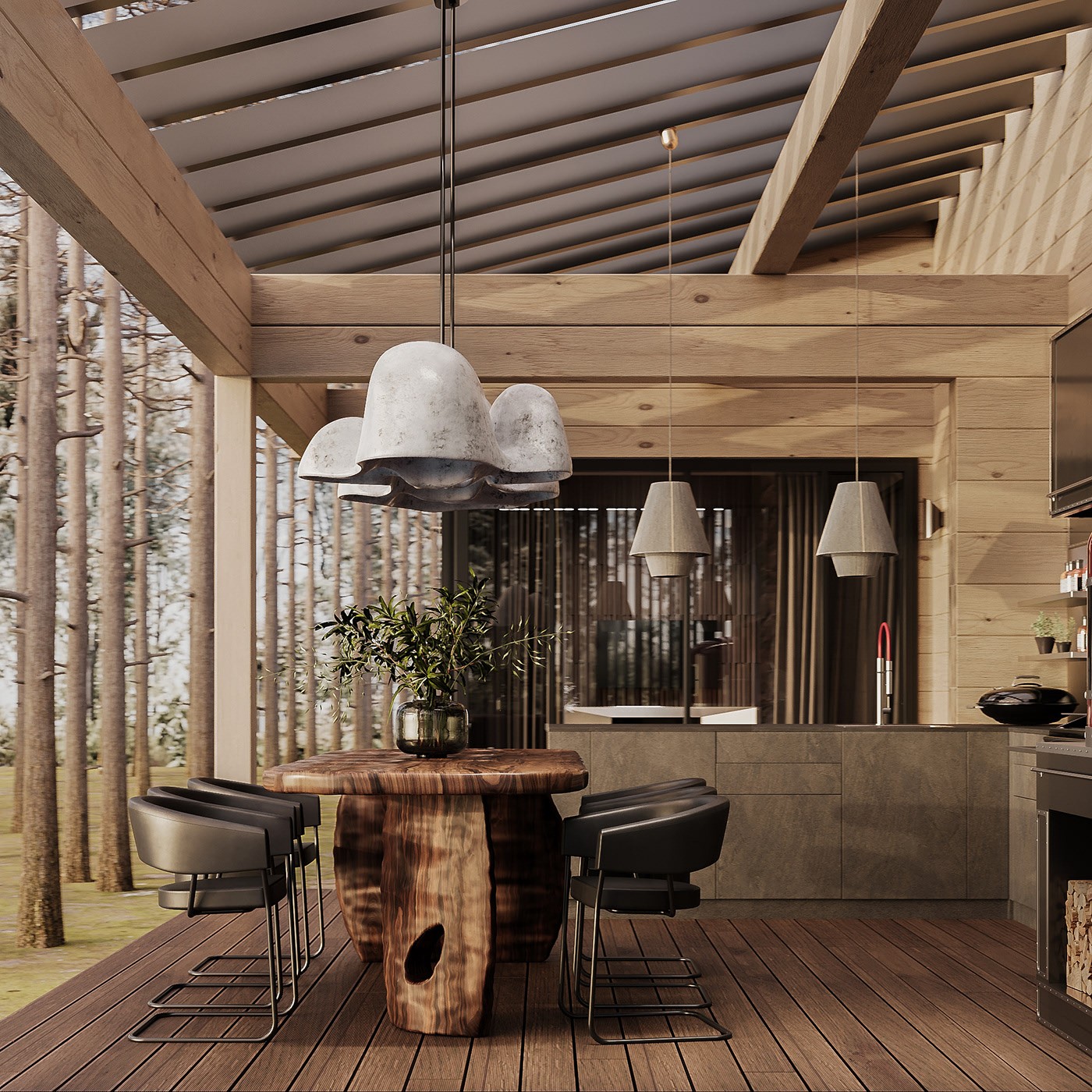 充满自然风情与神秘感的空间设计！-8