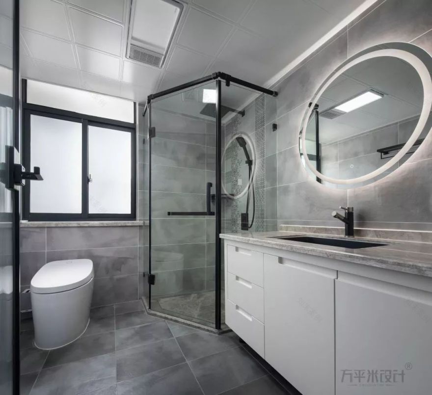 现代轻奢温馨家 | 方平米设计新作,小菠萝三口之家-82