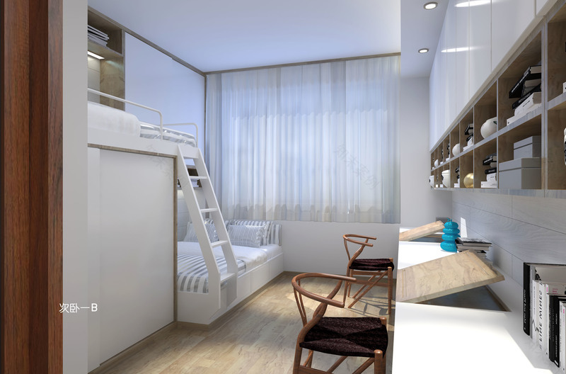 200 平米现代中式入住家装-48