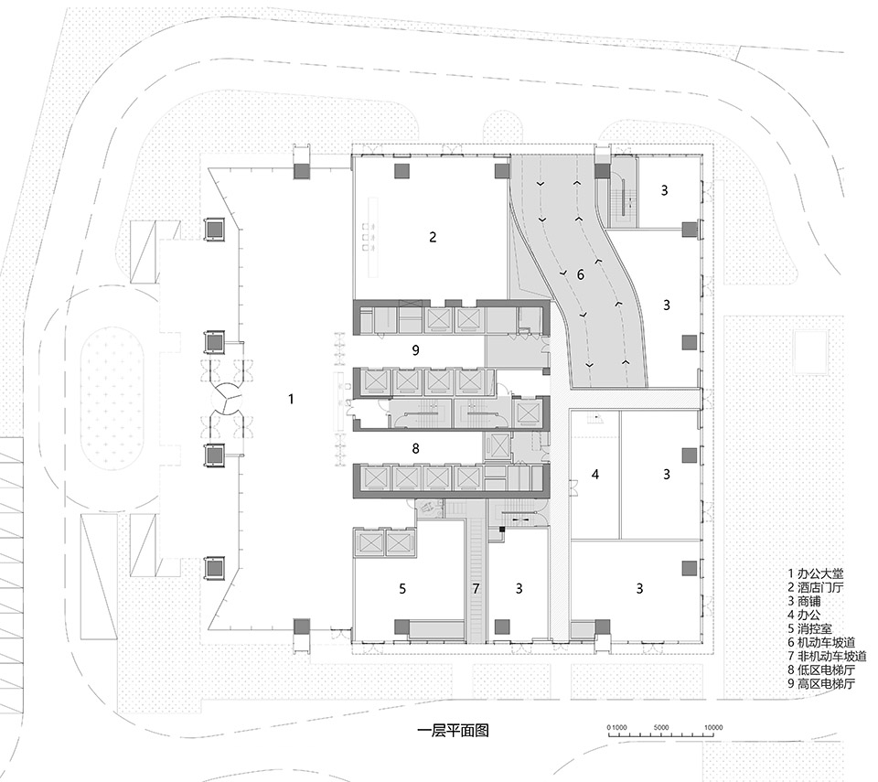 南京华润置地中心写字楼丨中国南京丨上海都设营造建筑设计事务所有限公司-101