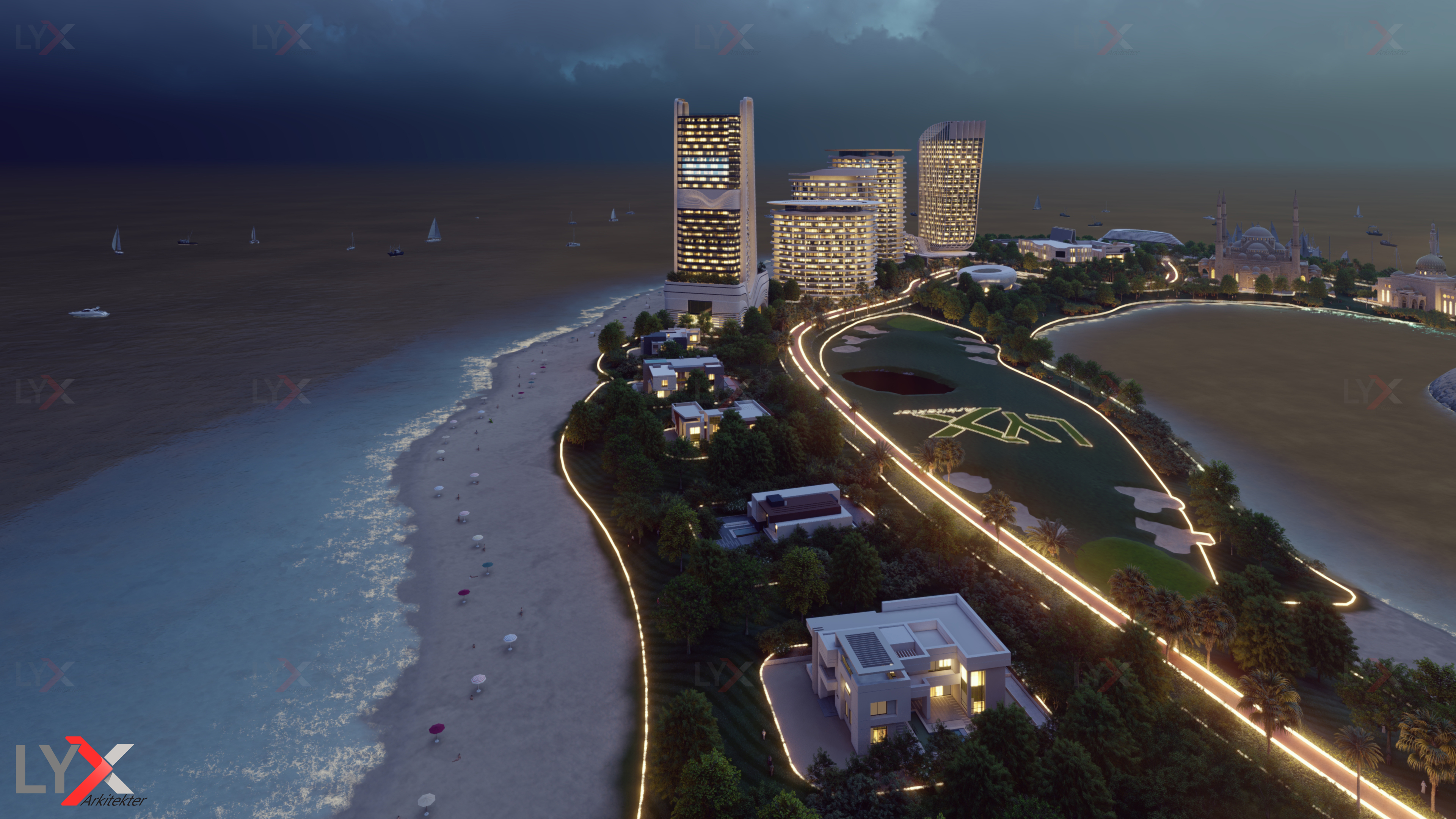 LYX 心岛丨阿联酋迪拜丨LYX Arkitekter-38