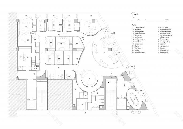 阿拉克尔水疗馆丨中国西安丨Atelier Right Hub-80