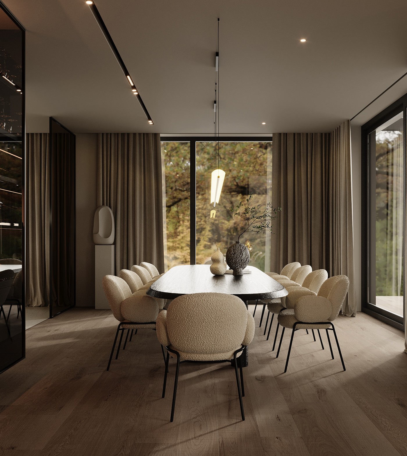 现代轻奢风空间设计-36